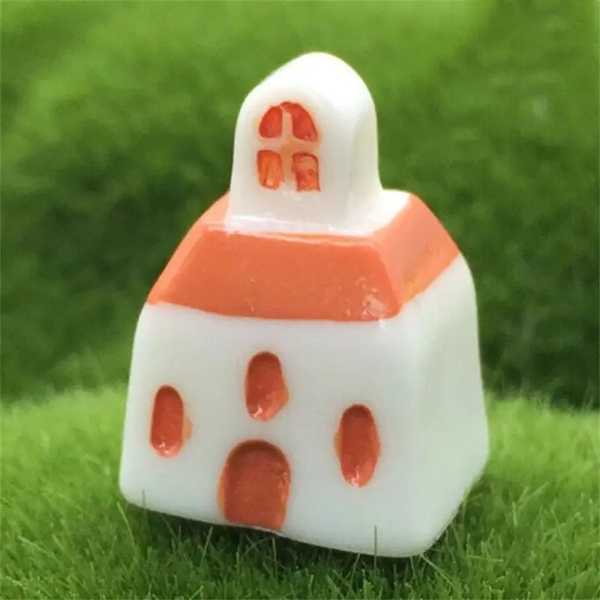 家 装飾 ため 城 ミニチュア 創造的 家 モデリングデザイン カワイイスタイル 妖精 装飾品 庭用品