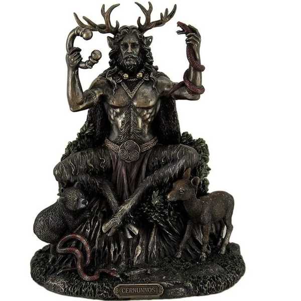 Cernunnos 動物 ゴッド彫刻 樹脂 像 世界 彫刻 家やオフィス 装飾 装飾品