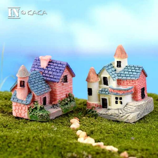 ミニレジンヴィラ マイクロフェアリーガーデン ミニチュア/テラリウム/ドールハウスオーナメント 日曜大工 置物 アクセサリー ミニレジンヴィラ マイクロフェアリーガーデン ミニチュア/テラリウム/ドールハウスオーナメント 日曜大工 置物 アクセサリー