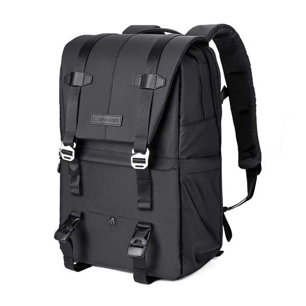 K & fコンセプトファッションカメラバックパック防水カメラバッグ20l大容量カメラケース三脚ホルダー写真家用
