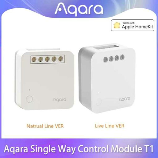 Aqara-単一チャネルリレー t1スイッチモジュール zigbee 3.0 ニュートラル インテリジェントホームコントローラー リモート制御 Aqara-単一チャネルリレー t1スイッチモジュール zigbee 3.0 ニュートラル インテリジェントホームコントローラー リモート制御