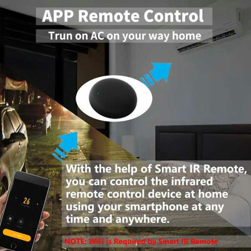 Tuya wifi smart irリモコンスマートライフアプリTV dvd aud ac replace replace with alexa google home Tuya wifi smart irリモコンスマートライフアプリTV dvd aud ac replace replace with alexa google home