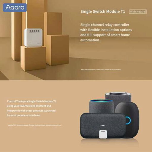 Aqara-接続された家 ため 1つ ワイヤレスリレー C1スイッチモジュール zigbee 3.0 リモート制御付き/ し Aqara-接続された家 ため 1つ ワイヤレスリレー C1スイッチモジュール zigbee 3.0 リモート制御付き/ し