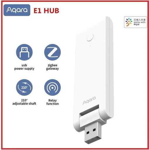 Aqara-ミニusbハブ 3.0ワイヤレススマートゲートウェイデバイス リモート制御アプリ ifttmijia Mi HomeKit 互換性があります Aqara-ミニusbハブ 3.0ワイヤレススマートゲートウェイデバイス リモート制御アプリ ifttmijia Mi HomeKit 互換性があります