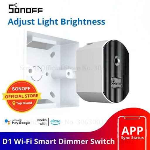 Sonoff-d1インテリジェントwifi調光器 diyスマートホームミニスイッチモジュール 明るさ調整アプリケーション/音声/rm433 rfリモコン Sonoff-d1インテリジェントwifi調光器 diyスマートホームミニスイッチモジュール 明るさ調整アプリケーション/音声/rm433 rfリモコン