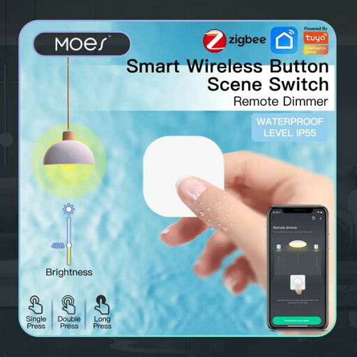 Smart Life Tuya Zigbee ワイヤレス リモートコントロール マルチステージリンペアリング 互換バッテリー 駆動自動化を備えたリモートコントロールキースイッチ Smart Life Tuya Zigbee ワイヤレス リモートコントロール マルチステージリンペアリング 互換バッテリー 駆動自動化を備えたリモートコントロールキースイッチ