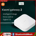 Xiaomi-スマート多機能ゲートウェイ2 Bluetoothメッシュ zigbee wifiハブ リモートコントロール デュアルWi-Fi 5g 2.4g Mi Homeアプリケーション(2)