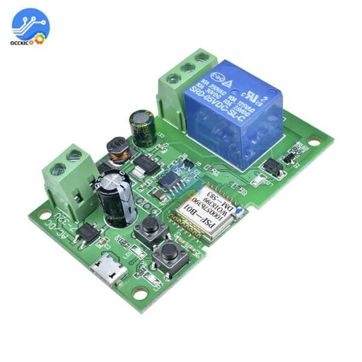 DC5V DC12V wifiリレーモジュールためewelink appリモコン自己ロックワイヤレス遅延リレー ため スマートインテリジェントホーム DC5V DC12V wifiリレーモジュールためewelink appリモコン自己ロックワイヤレス遅延リレー ため スマートインテリジェントホーム
