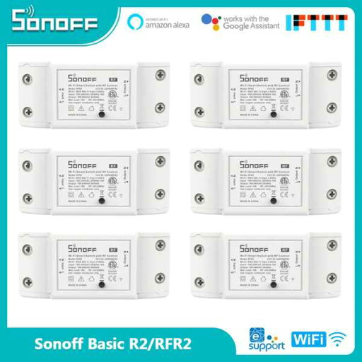 Sonoff-基本的 R2/rfr2ミニwifiライトスイッチ ワイヤレスアプリケーション リモートコントロール 220v スマートホーム用 電気スイッチ Sonoff-基本的 R2/rfr2ミニwifiライトスイッチ ワイヤレスアプリケーション リモートコントロール 220v スマートホーム用 電気スイッチ