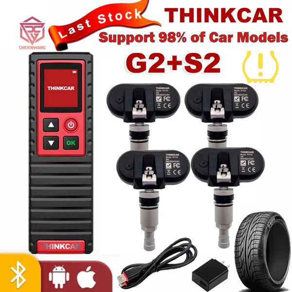 楽天輸入雑貨お取り寄せ Jsame車 タイヤ空気圧診断ツール OBD2 THINNKCAR-THINKTPMS g2 2 2in 1 pmsセンサー プログラミング 学習 315MHz 433MHz