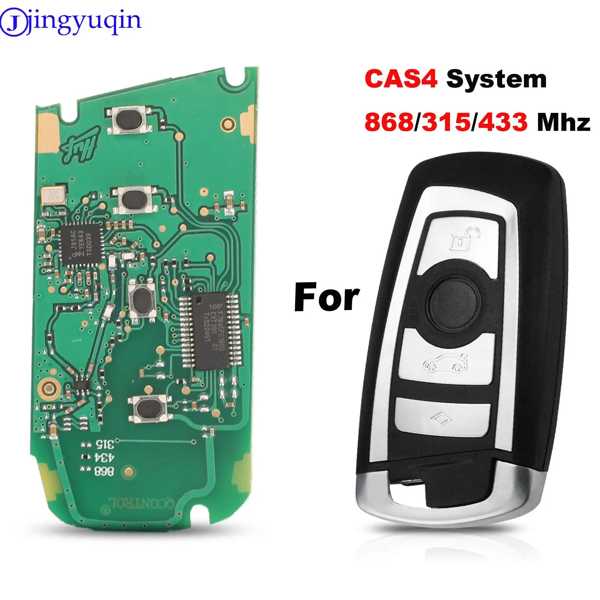 Jingyuqin CAS4 868/315/433 車のリモコンスマートキー bmw 1 3 5 7 シリーズ CAS4 システム自動 vehichle 警報ボードのみ