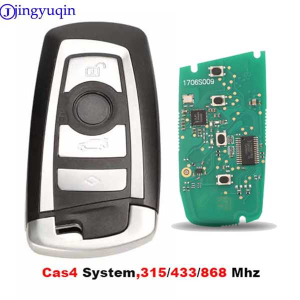 Jingyuqin CAS4 868/315/433 車のリモコンスマートキー Bmw 1 3 5 7 シリーズ CAS4 システム自動 Vehichle 警報 Fob