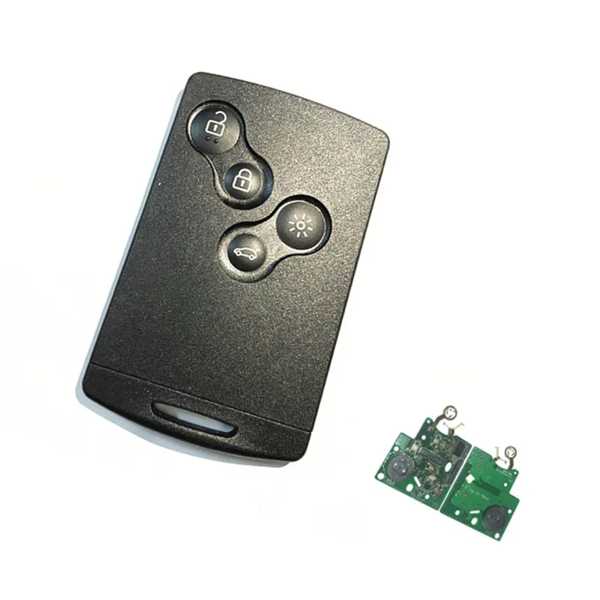 4 Buttons smart key 433MHz Hitag AES PCF7953 Chi