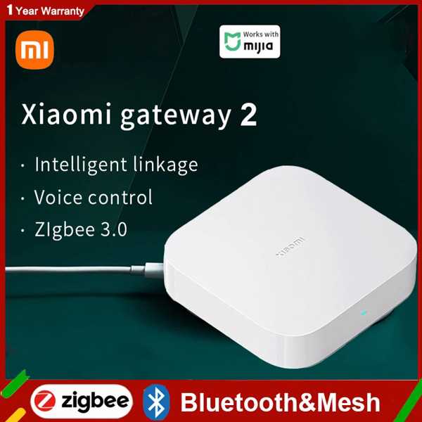 Xiaomi-スマート多機能ゲートウェイ2 Bluetoothメッシュ zigbee wifiハブ リモートコントロール デュアルWi-Fi 5g 2.4g Mi Homeアプリケーション