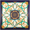 大判 スカーフ 90×90cm 全4柄 リボン ヘアアクセサリー アレンジ 柄スカーフ バッグスカーフ スカーフリボン 上品 イベント バッグに結ぶ 大きい 高...