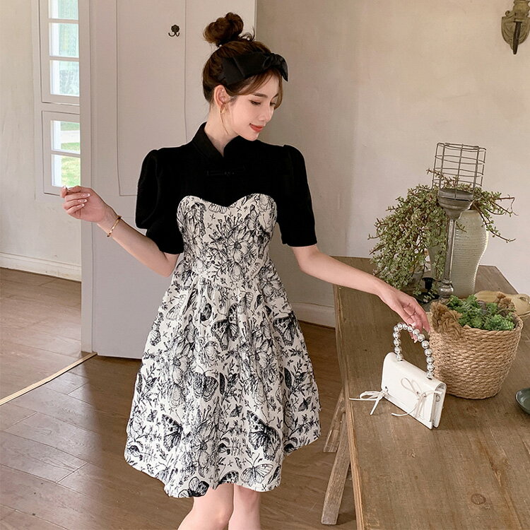 春夏コーデ❤️ワンピース 刺繍風 ミニワンピース レディース 春夏コーデ❤️ワンピース 刺繍風 ミニワンピース レディース