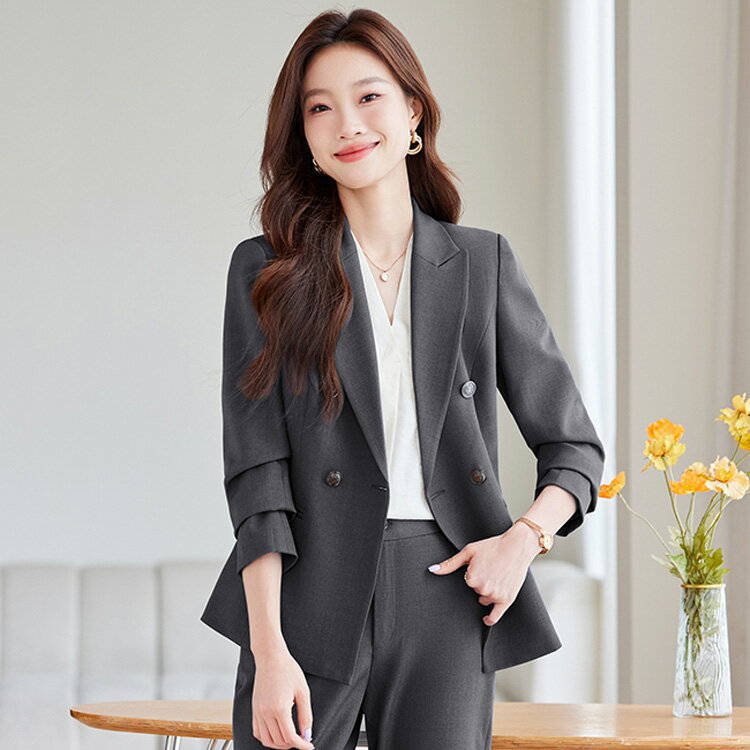 スーツジャケット 単品 全3色 シンプル 無地 襟付き 羽織り 長袖 きれいめ 好印象 フォーマル 大きいサイズ 上品 セレモニー ビジネス 通勤 オフィス 同窓会 結婚式 入学式 入園式 ママスーツ 春 秋 冬【zlz1700011-jk】