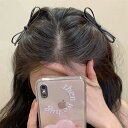 ヘアピン リボン シンプル ヘアアクセサリー りぼん 黒 結婚式 成人式 謝恩会 髪留め 普段使い 髪飾り 上品 エレガント フォーマル パーティー お呼ばれ ...