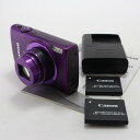 【中古】Canon デジタルカメラ IXY 630 光学12倍ズーム パープル IXY630(PR)