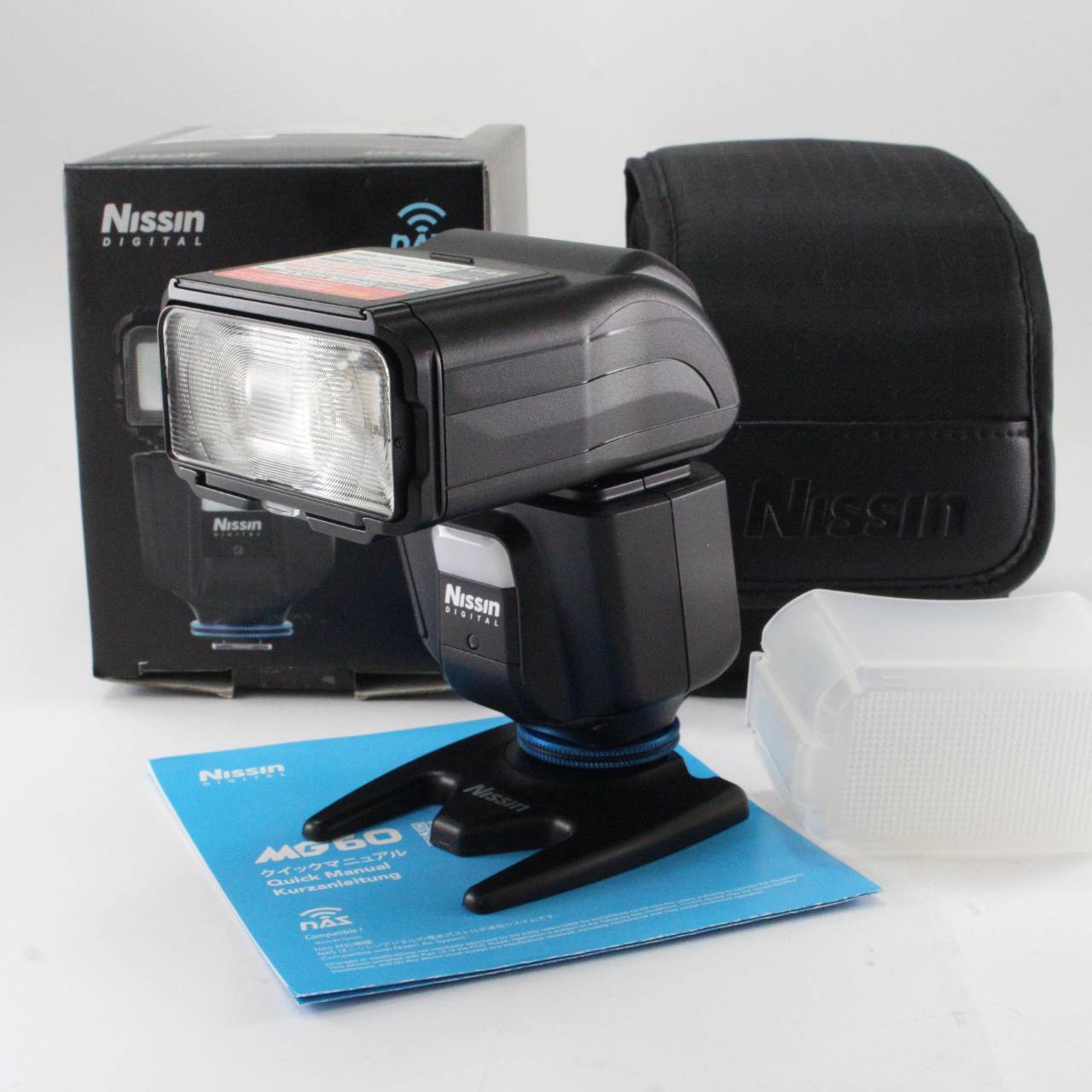 【中古】Nissin ニッシンデジタル MG60 ニコン用【NAS対応・国内正規品】FW：Ver.7 アップデート済品