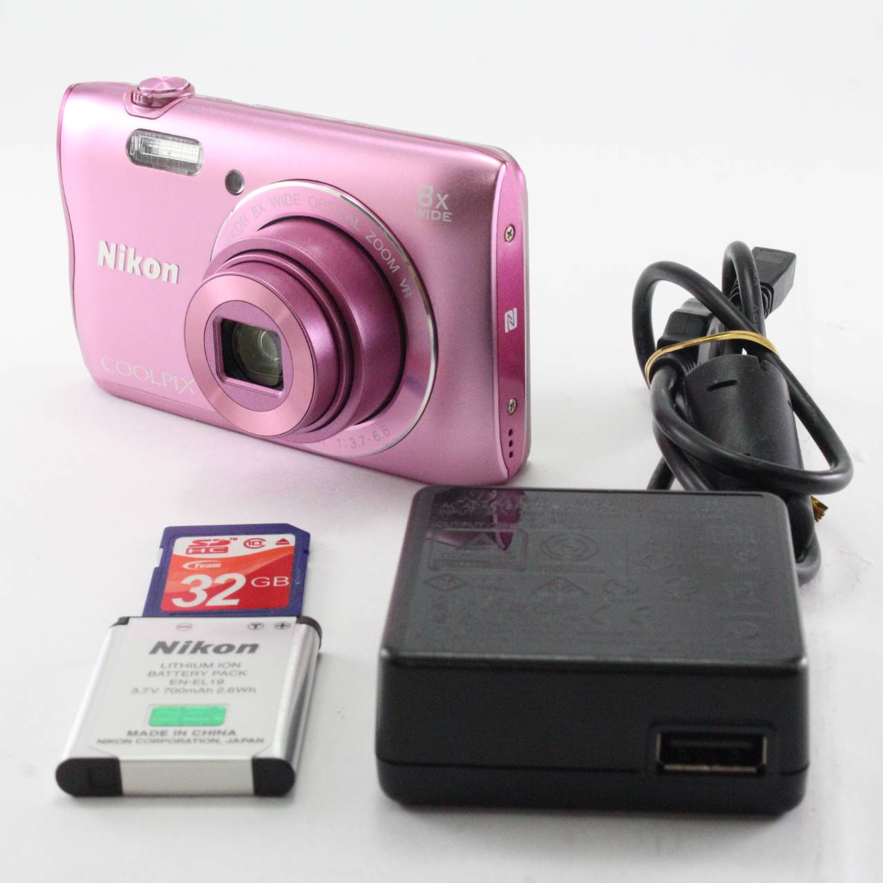 Nikon デジタルカメラ COOLPIX (クールピクス) S220 ビビットピンク