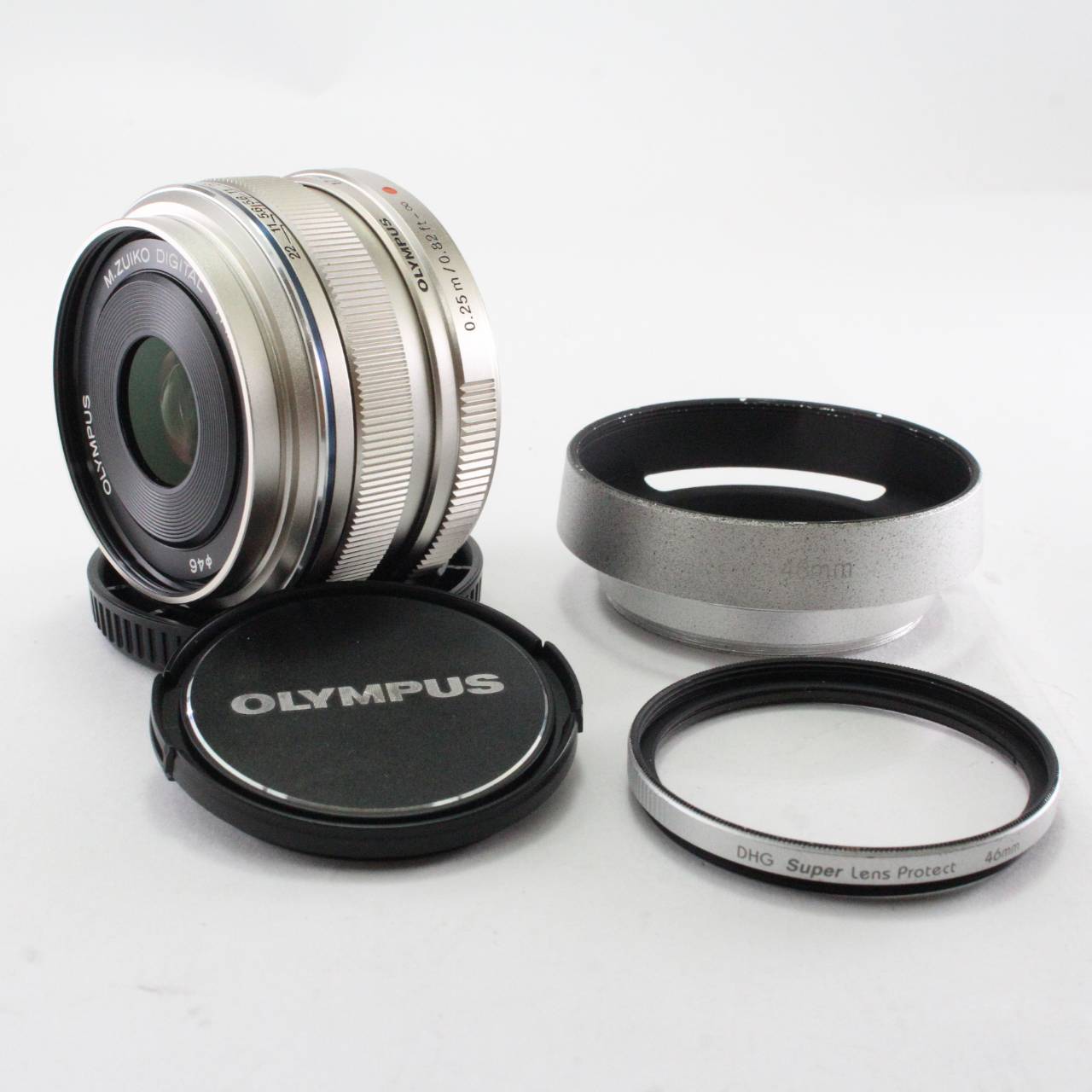 OLYMPUS 単焦点レンズ M.ZUIKO DIGITAL 17mm F1.8 シルバー