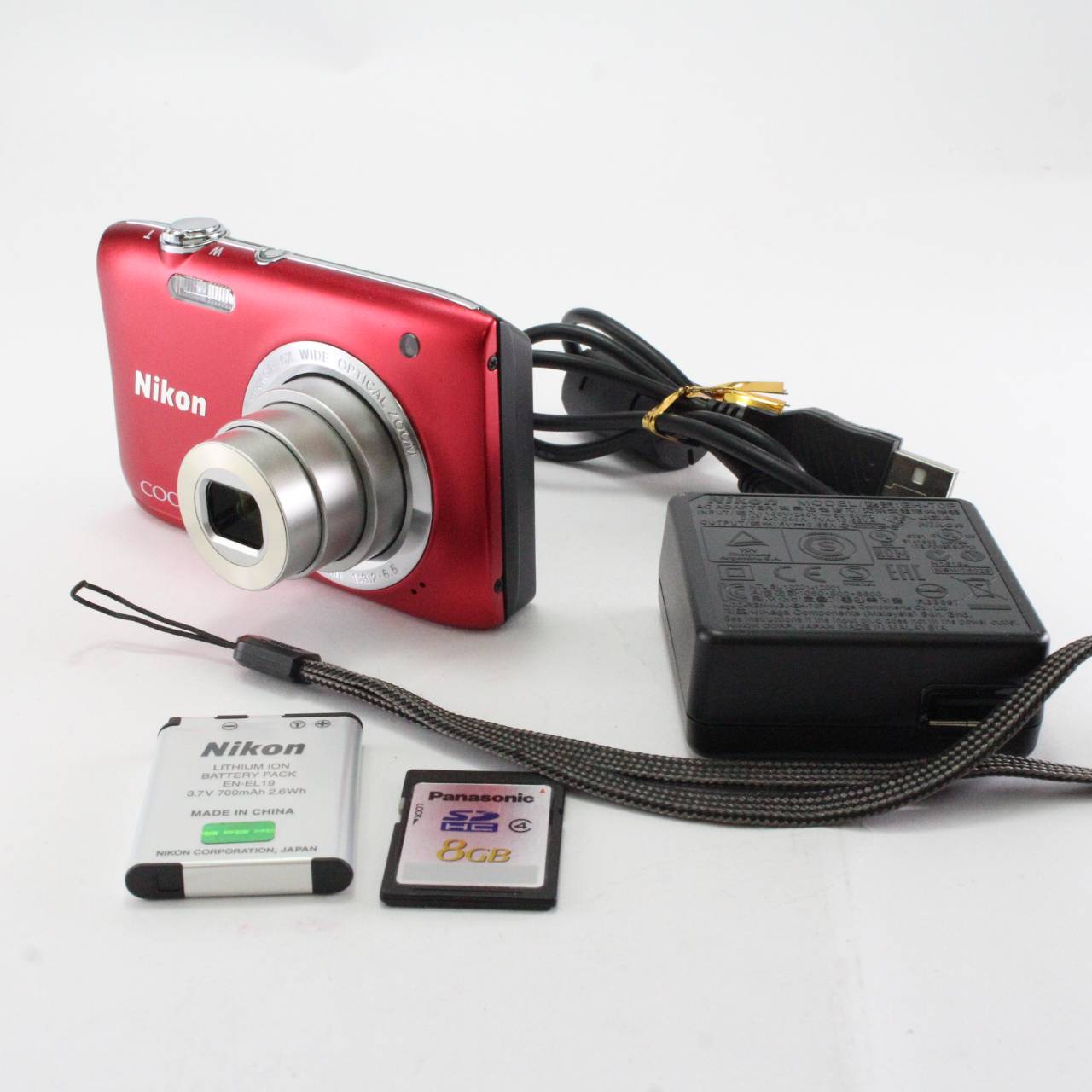 楽天市場】ニコン デジタルカメラ coolpix s2900 レッド s2900rdの通販