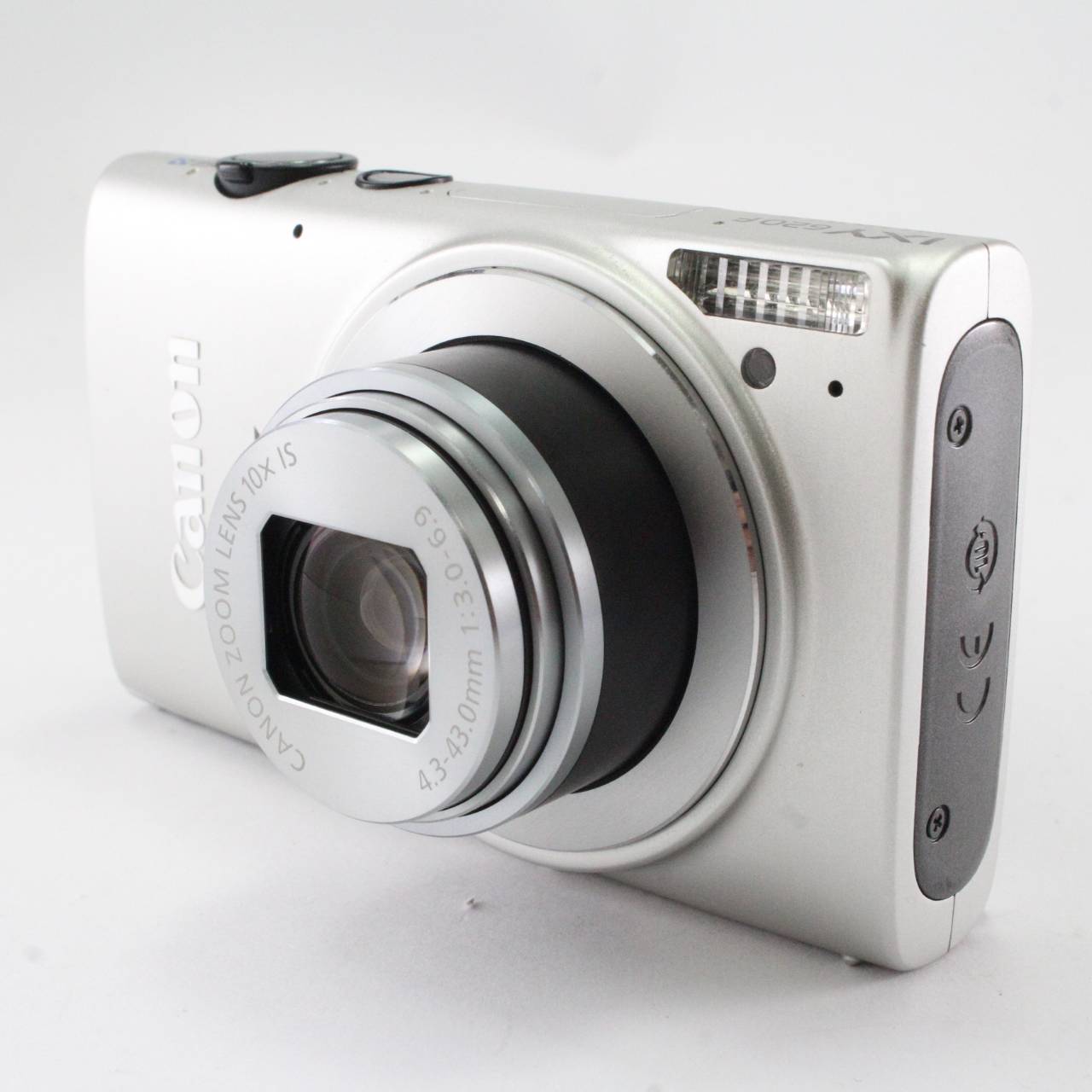 JSH camera 楽天市場店の【中古】Canon デジタルカメラ IXY 620F(シルバー) 広角24mm 光学10倍ズーム IXY620F(SL)｜アングル2