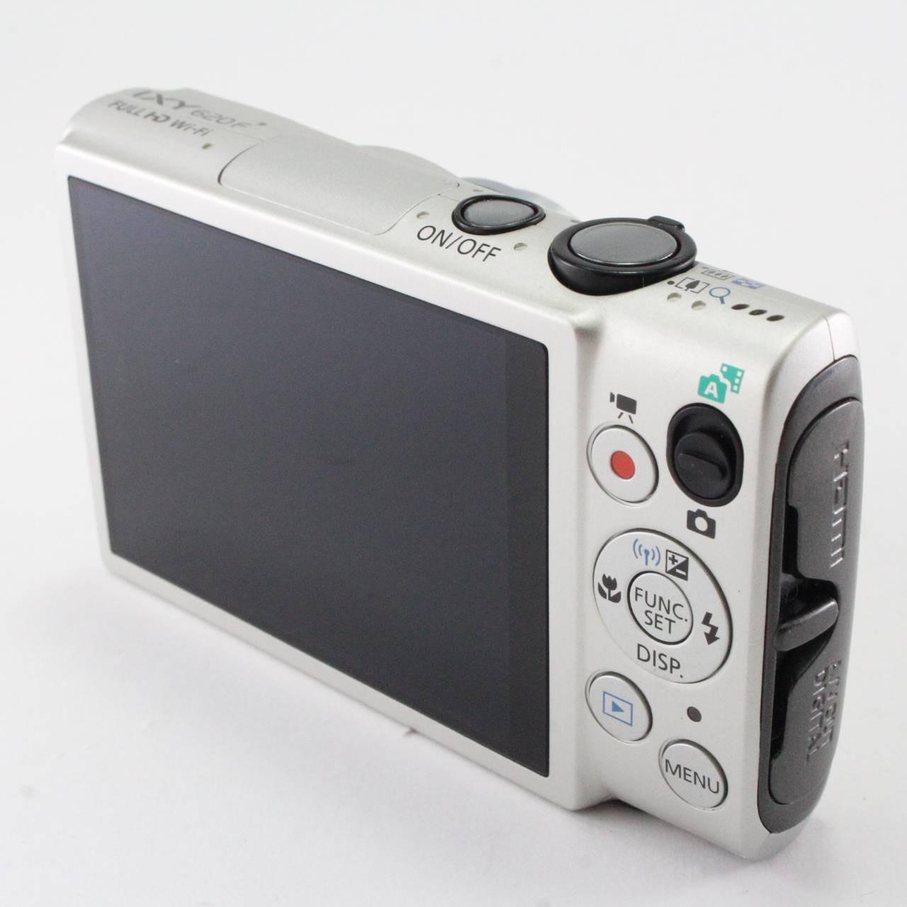JSH camera 楽天市場店の【中古】Canon デジタルカメラ IXY 620F(シルバー) 広角24mm 光学10倍ズーム IXY620F(SL)｜アングル3
