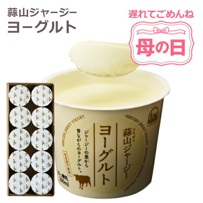 Set, Assortment - 【北海道沖縄へのお届け限定】ヨーグルト ギフト 蒜山ジャージーヨーグルト10個セット ラッピング対応 蒜山ヨーグルト 健康 御歳暮 お歳暮 クリスマス プレゼント お返し 内祝い 誕生日 贈り物 100mlx10=10日分