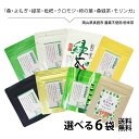 粉末茶 選べる6袋セット 送料無料 