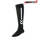 ヒュンメル hummel プラクティスストッキング ブラック 25-28cm 靴下 ソックス ストッキング 練習用 サッカー フットサル サッカー用品 hag7...