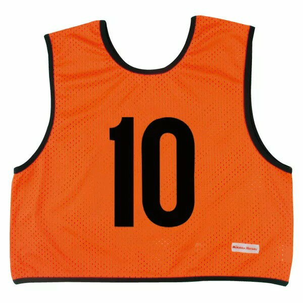 ミカサ MIKASA　ゲームジャケット　ハーフタイプ　GJH2-O　蛍光オレンジ(4)