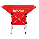 送料無料 ミカサ MIKASA 折り畳み式ボールカゴ 舟型 AC-BC210用の幕体のみ AC-BB210-R レッド
