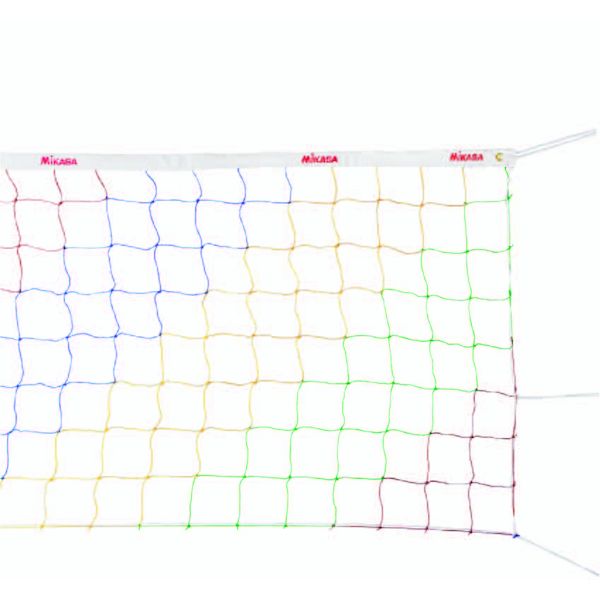 【ミカサ】MIKASA カラーネット ソフトバレーボール用ネット 固定支柱用 バレーボール用グッズ NET-200