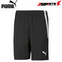 PUMA プーマ TEAMLIGA ゲームパンツ ブラック XLサイズ パンツ ハーフパンツ 短パン 練習用 サッカー フットサル サッカー用品 フットサル用品 705151