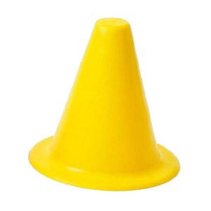 トーエイライト ミニソフト ラバーポイント10 黄 G1067Y 同色10本1組 屋内外兼用