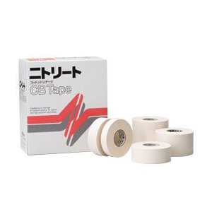ニットウ ニトリート CBテープ 綿粘着包帯 19mm×12m CB19 16巻入