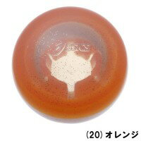 アシックス ハイパワーボール ストレート クリア GGG331 オレンジ 直径60mm
