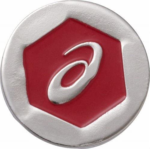 【アシックス】グラウンド ゴルフ マーカー GGG542 レッド 直径22mm