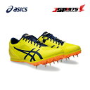 【送料無料】 asics アシックス HEATFLAT 12 陸上競技 STANDARD Bright Yellow/Blue Expanse 25.0cm ユニセックス 1093a195