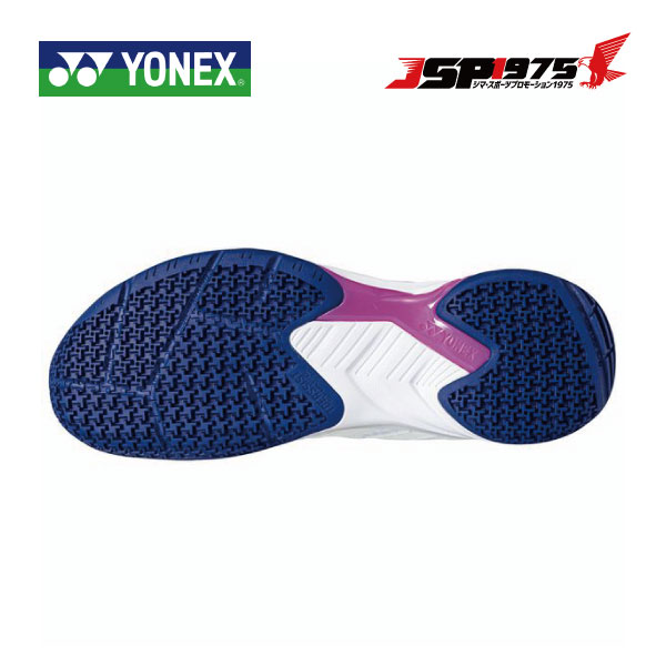 送料無料 ヨネックス YONEX パワークッションカスケードアクセルミッド バドミントンシューズ ホワイト／パープル 115 22.0cm 3E設計 ミッドカット ローカット SHBCA1MD 2024年1月上旬発売