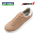 送料無料 ヨネックス YONEX パワークッション121 ウォーキングシューズ メンズ サンドベージュ 194 22.5cm 3.5E SHW121 2024A...
