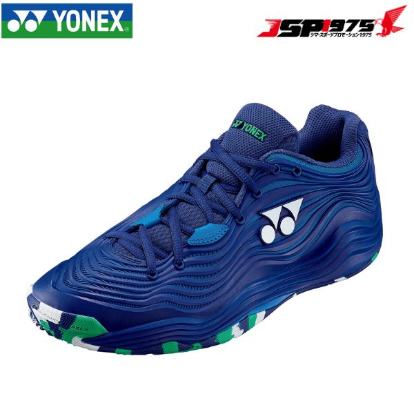 【送料無料】ヨネックス YONEX パワークッション フュージョンレブ5メンGC shtf5mgc メンズ テニス クレー・砂入り人工芝コート用 サファイアネイビー 3E 28.5cm 部活 2023年モデル 2023年9月発売