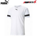 PUMA プーマ TEAMRISE ゲームシャツ ホワイト Sサイズ シャツ 半袖 メッシュ プラクティスシャツ 練習用 サッカー フットサル サッカー用品 フットサル用品 705141
