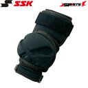 翌日出荷 送料無料 エスエスケイ SSK 打者用 エルボーガード エルボー 肘あて 防具 プロテクター 高校野球対応 ブラック 野球 野球用品 EGSP3