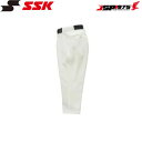 送料無料 SSK 野球 ゲーム用ショートスリムパンツ アイボリーカラー Lサイズ UP017SS(4)