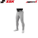 送料無料 SSK 野球 ユニフォームロングパンツ グレーカラー Mサイズ UP2401SL(4)
