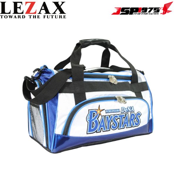 横浜DeNAベイスターズ2022年モデルボストンバッグ 軽くジャストサイズで抜群の使いやすさ サイドポケットにシューズ収納可能で、ゴルフ以外にも使用できます ショルダーは本体ポケットに入っています 品番：YBBB-2415 カラー：ホワイト...