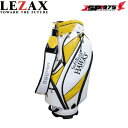 送料無料 ソフトバンク 9.5型キャディバッグ LEZAX レザックス ソフトバンクホークス SoftBank HAWKS ゴルフ ゴルフバッグ キャディバッグ イエロー SBCB-2443 2025